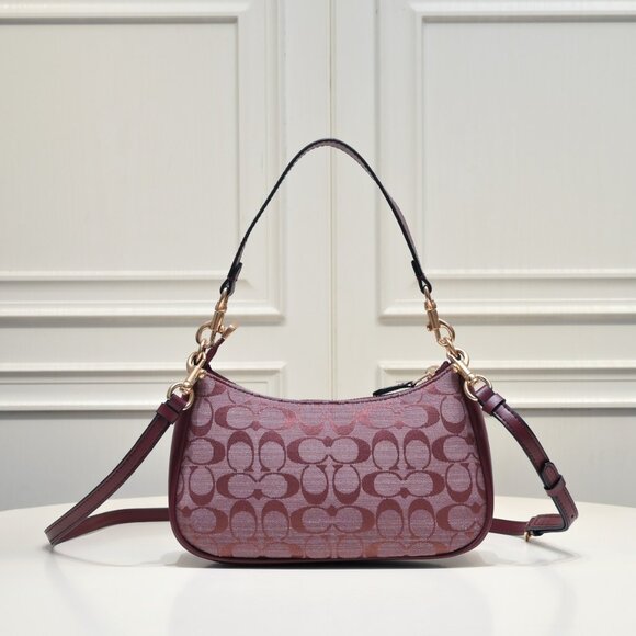 ✨NWT Coach Teri Shoulder Bag In Signature Chambray CH139 - Picture 2 of 6